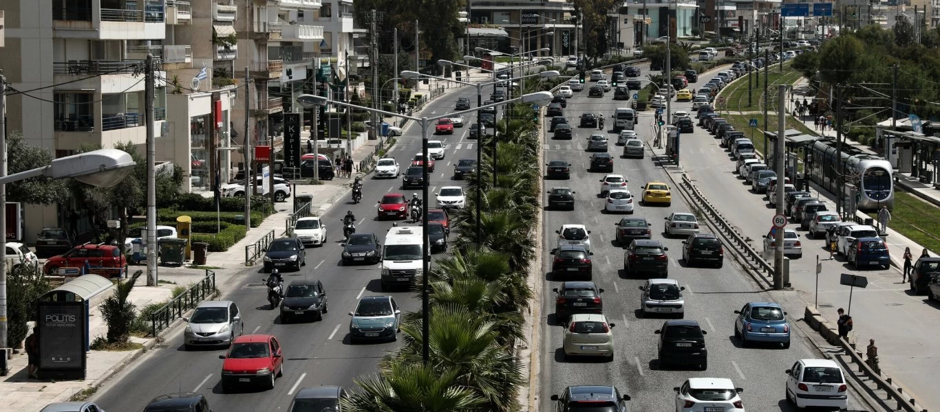 Δείτε σε ποιους δρόμους της Αθήνας υπάρχει κίνηση (χάρτης)